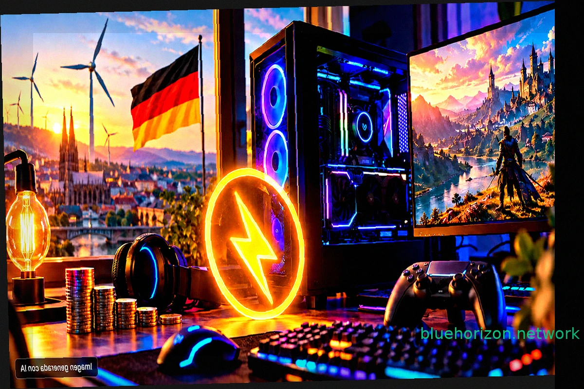 Germany Launches Gaming-Focused Electricity Tariff with Consumption Rewards